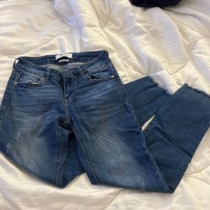 Pistola - Dallas Distressed Frayed Hem Skinny Jean